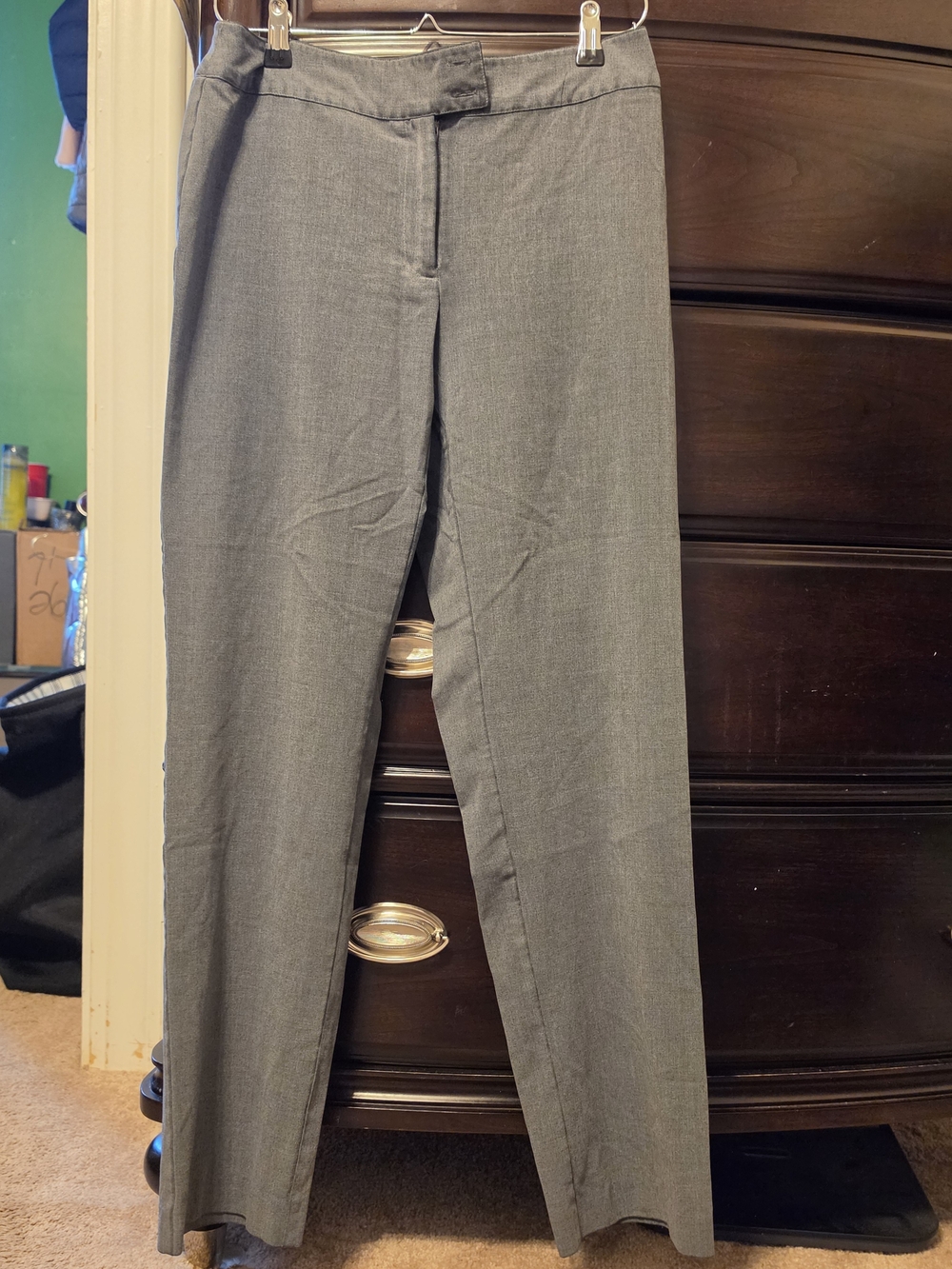 JH Collectibles Gray Women’s Dress Pants - Straight Leg